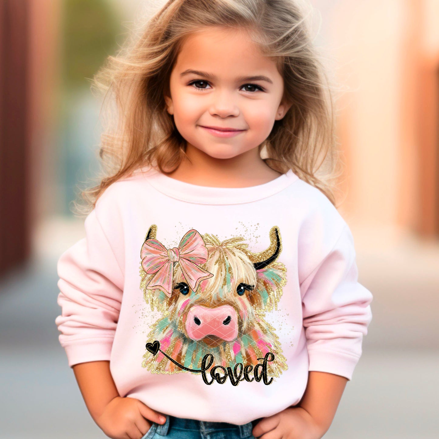 Loved Highland Cow 07130