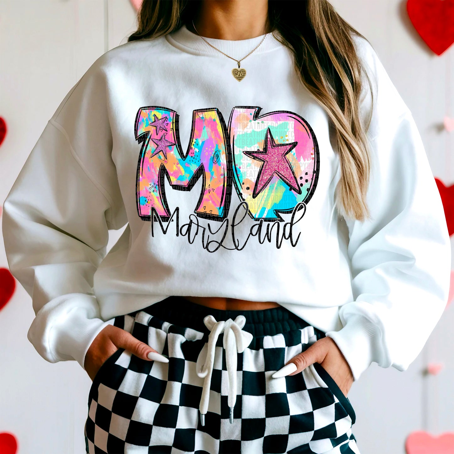 Neon Splash States (Choose Yours) 02253