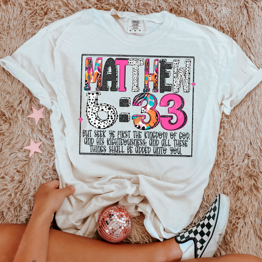 Bright Dalmatian Matthew 6:33 04298