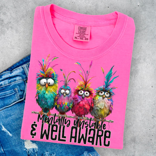 Mentally Unstable & Well Aware Birds 04902