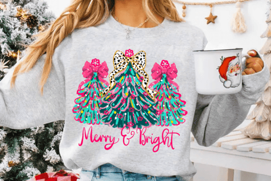 Preppy Trees Merry and Bright 01637