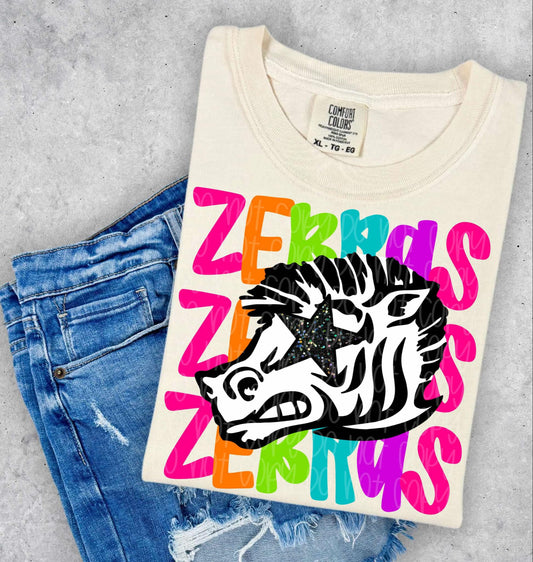 Preppy Stacked Mascot (Choose Yours) 01593