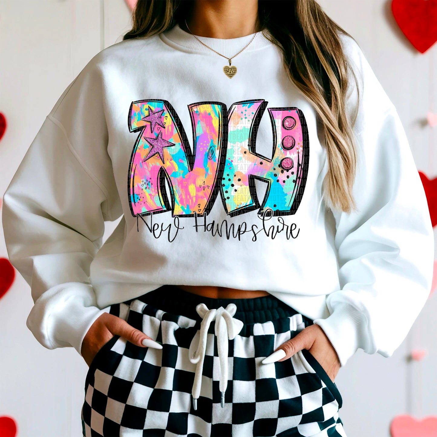 Neon Splash States (Choose Yours) 02253