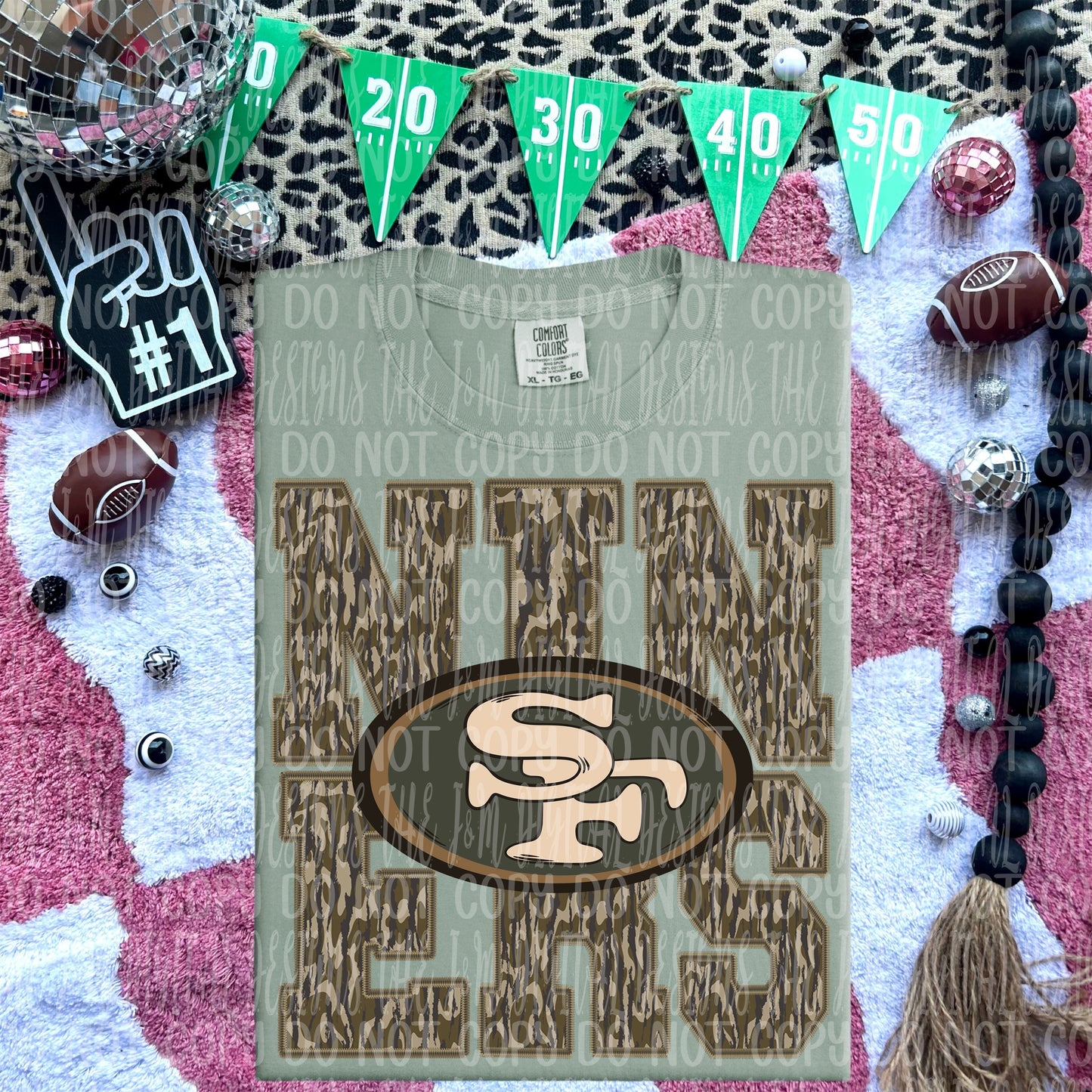 Pro Football Team Vintage Camo (Choose Yours) 00306
