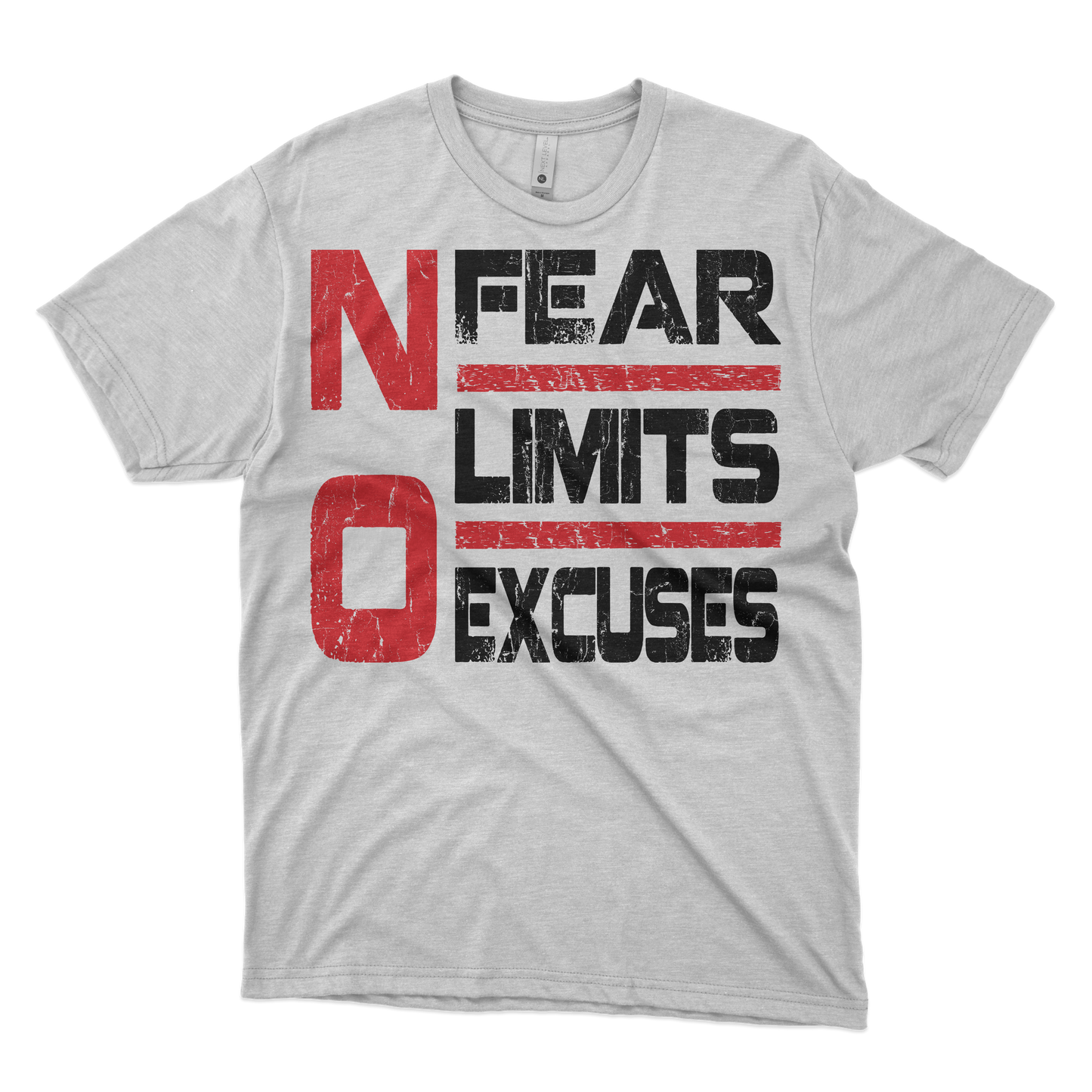 No Fear No Limits No Excuses Black 07327