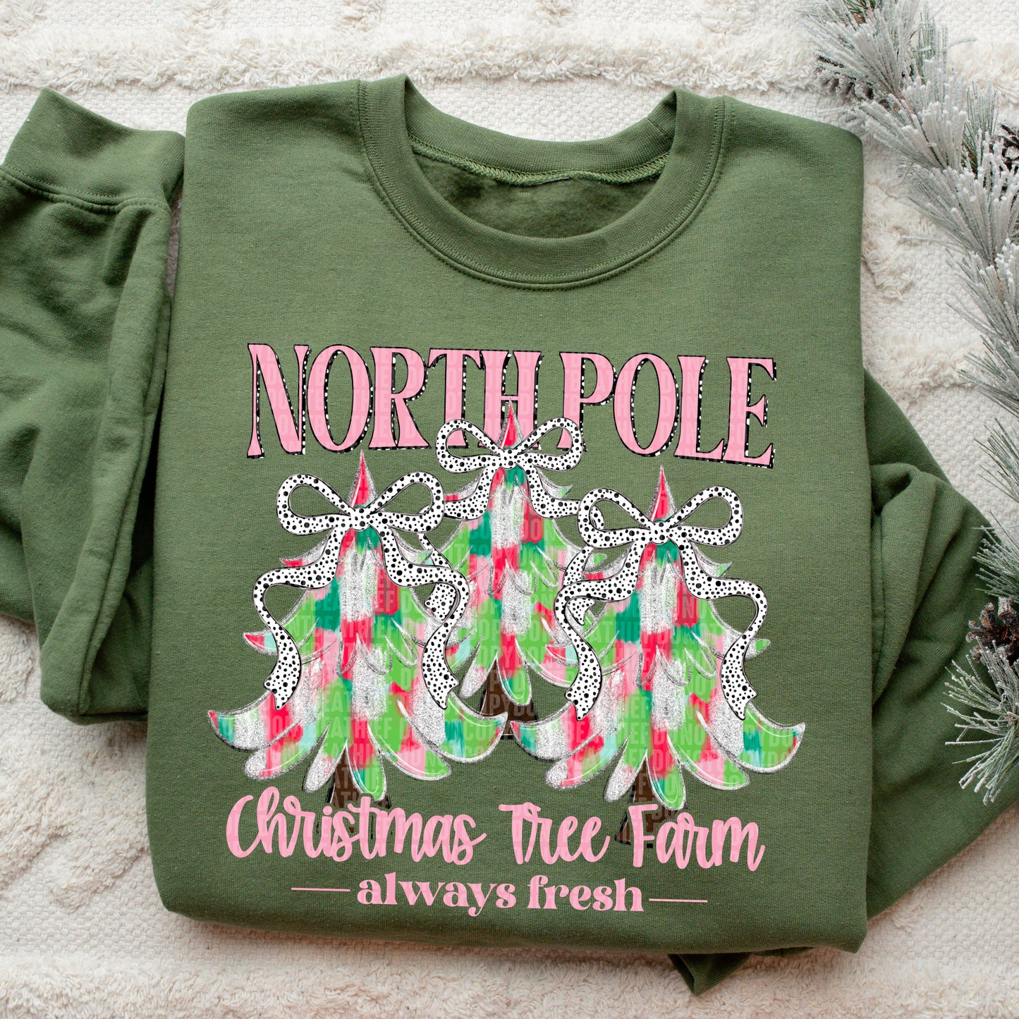 North Pole Trees 04368