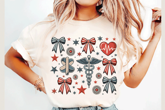 Patriotic Nurse Collage 02120