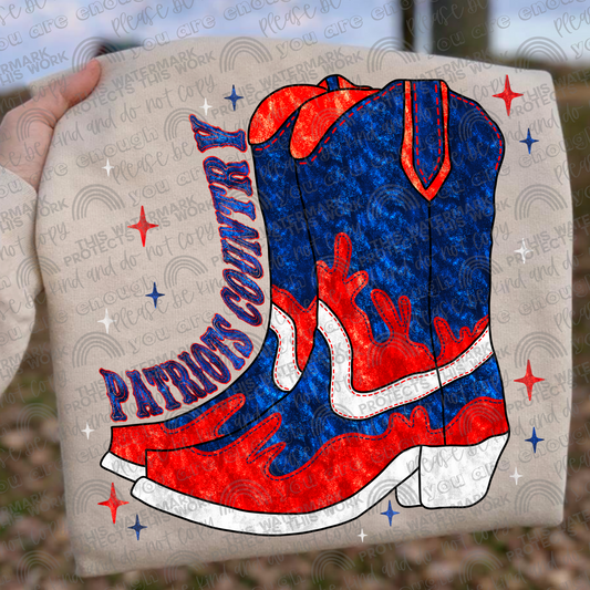 Patriots Country Boots 07940