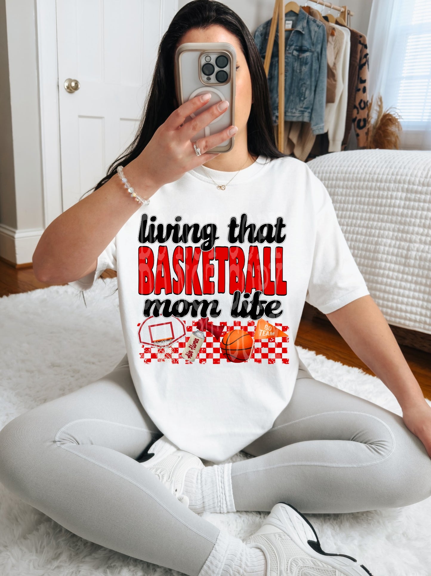Living That Basketball Mom Life Color Dropdown 02911