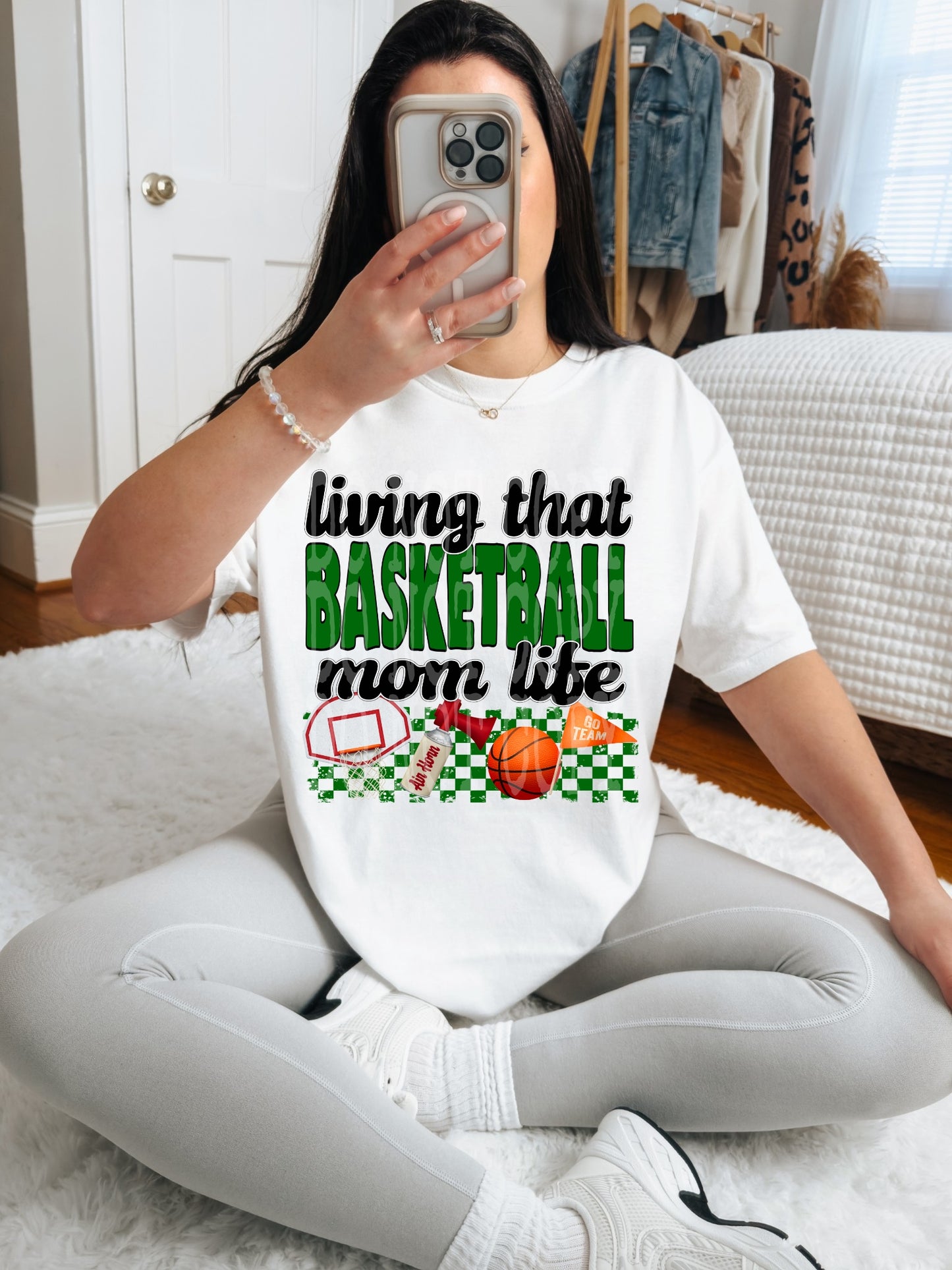 Living That Basketball Mom Life Color Dropdown 02911