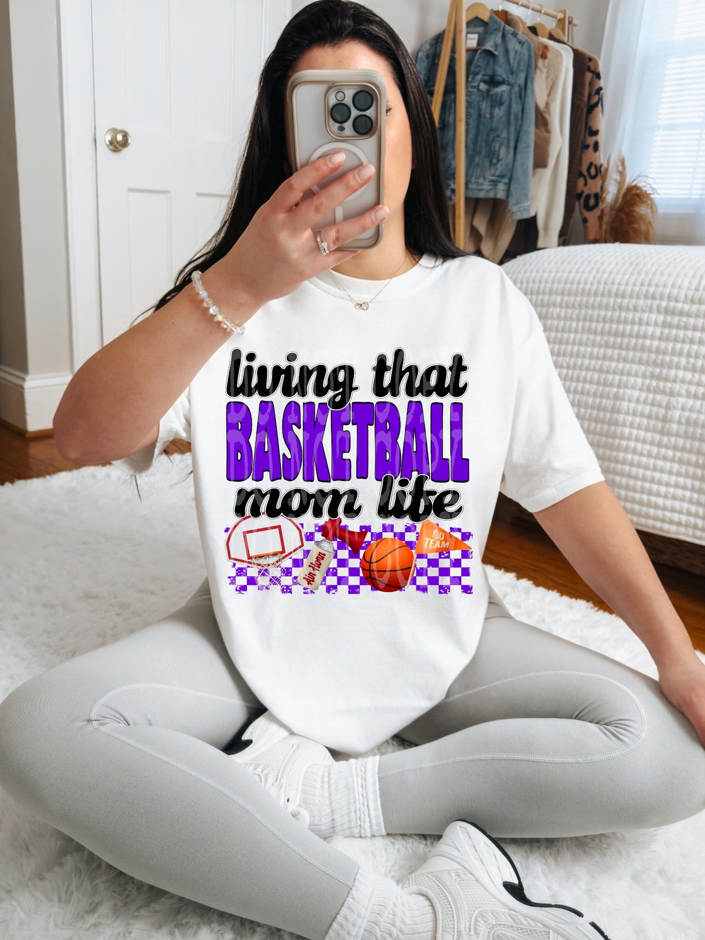 Living That Basketball Mom Life Color Dropdown 02911
