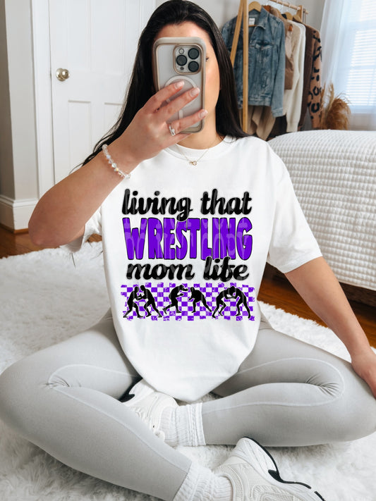 Living That Wrestling Mom Life Color Dropdown 02908