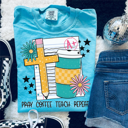 Pray Coffee Teach Repeat 08817