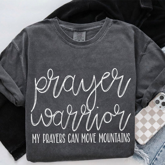 Prayer Warrior White 01958