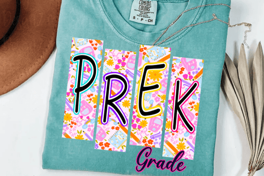 Preppy Back to School Grade Levels (Choose Yours) 01403