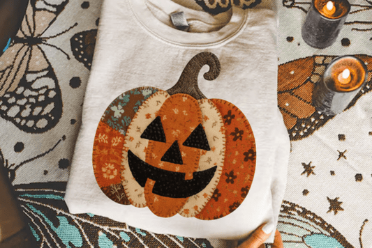 Patchwork Pumpkin 01453