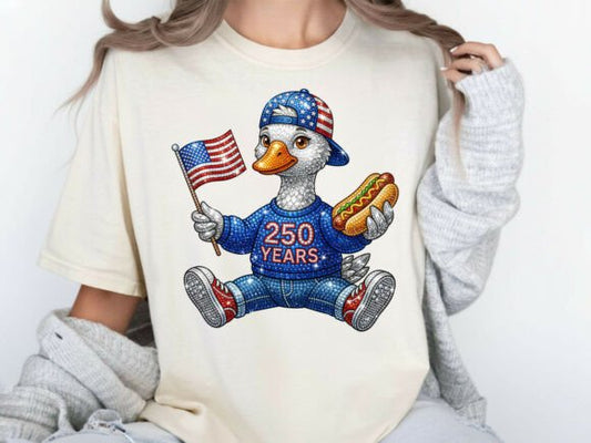 Patriotic Bling Goose 08104