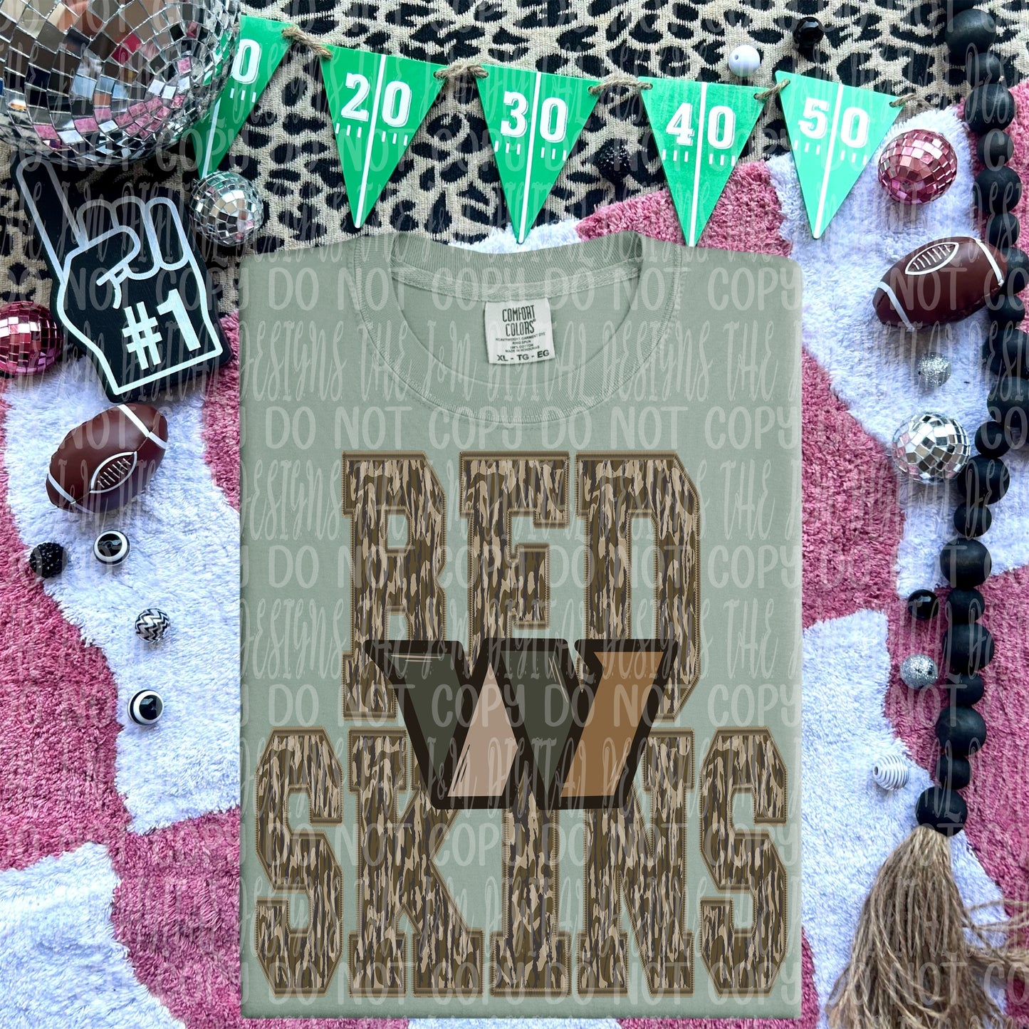 Pro Football Team Vintage Camo (Choose Yours) 00306