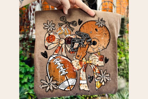 Retro Preppy Football Coquette Collage 01106