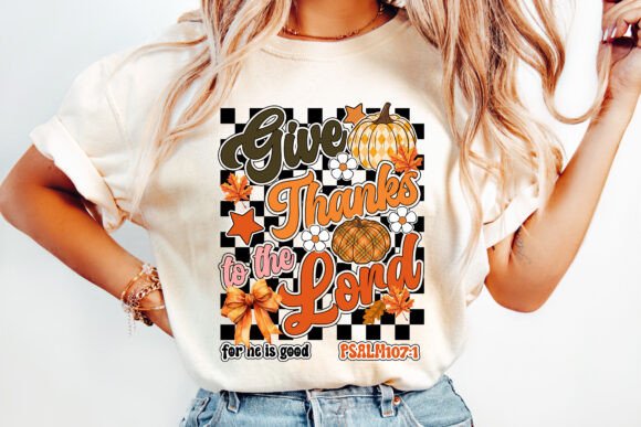 Retro Give Thanks to the Lord 04521