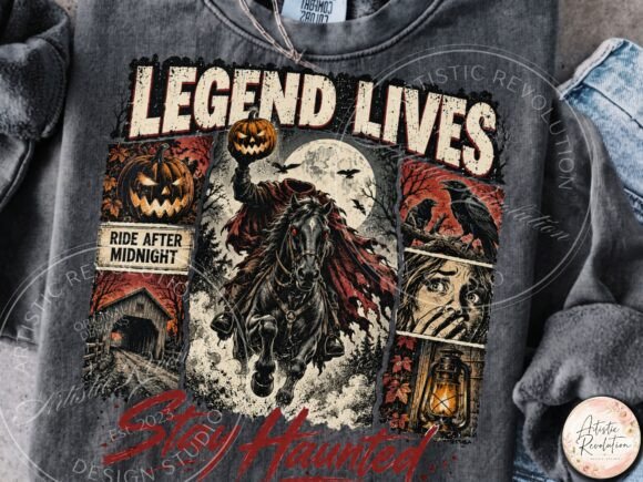 Legend Lives Stay Haunted 09309