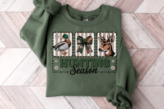 Deer Duck Hunting Season Doodle 00622