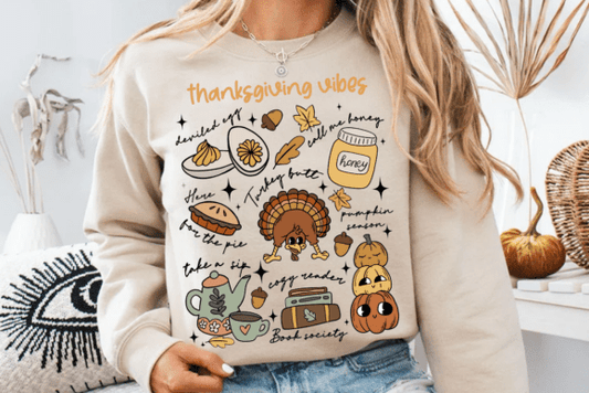 Thanksgiving Vibes Doodles 00172