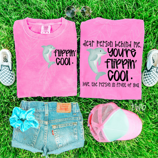Dear Person You're Flippin Cool Black (Pocket Included) 08612