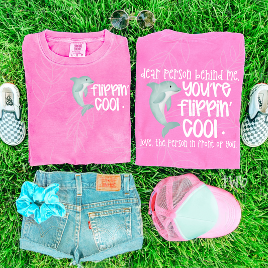 Dear Person You're Flippin Cool White (Pocket Included) 08613