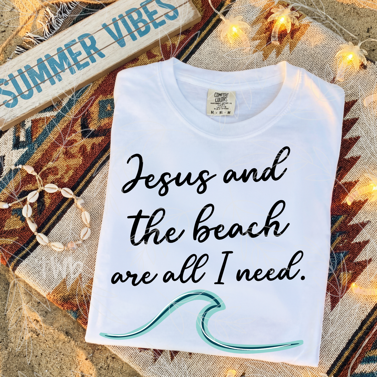 Jesus and the Beach All I Need 08619
