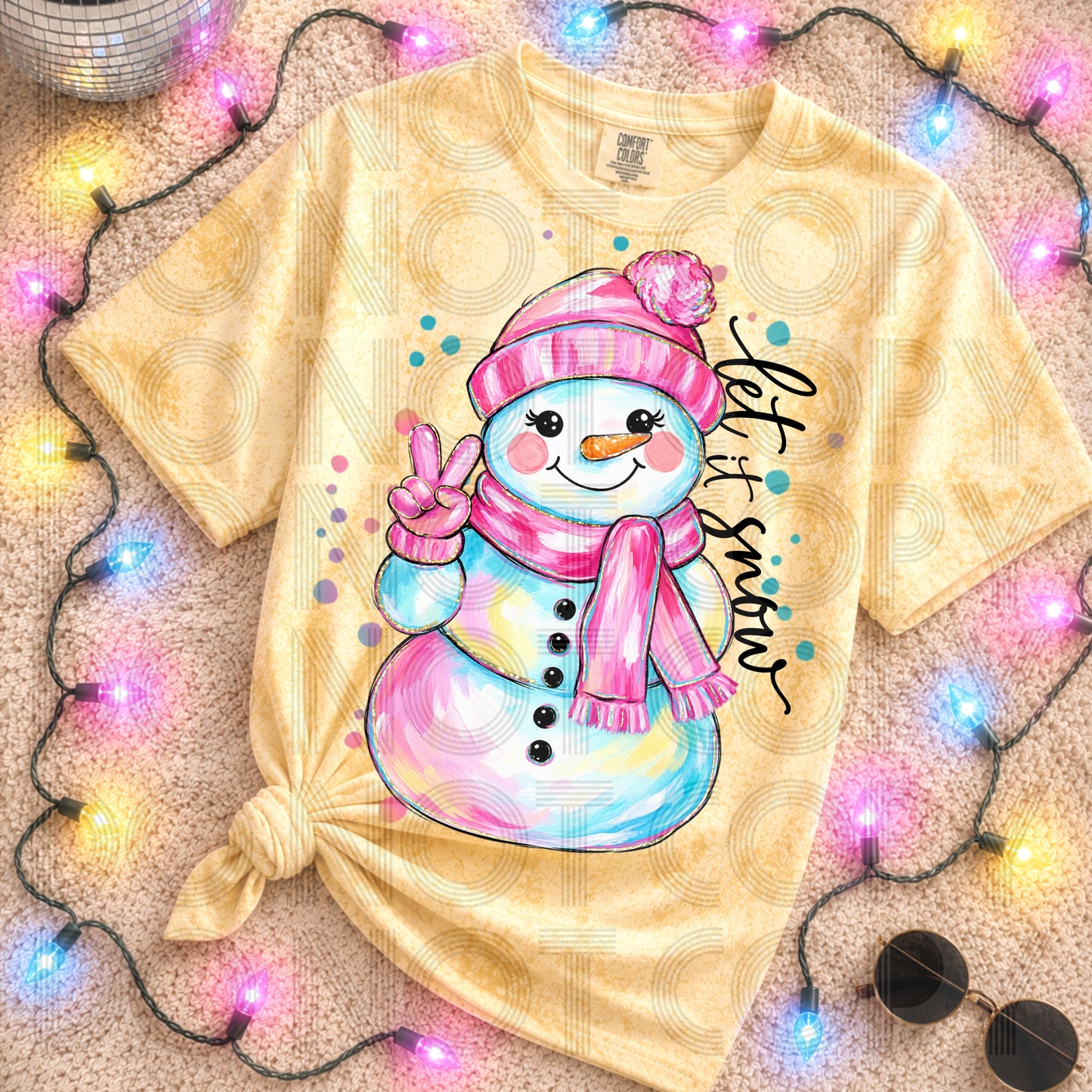 Delulu Snowman Let It Snow (Words/No Words) 09476