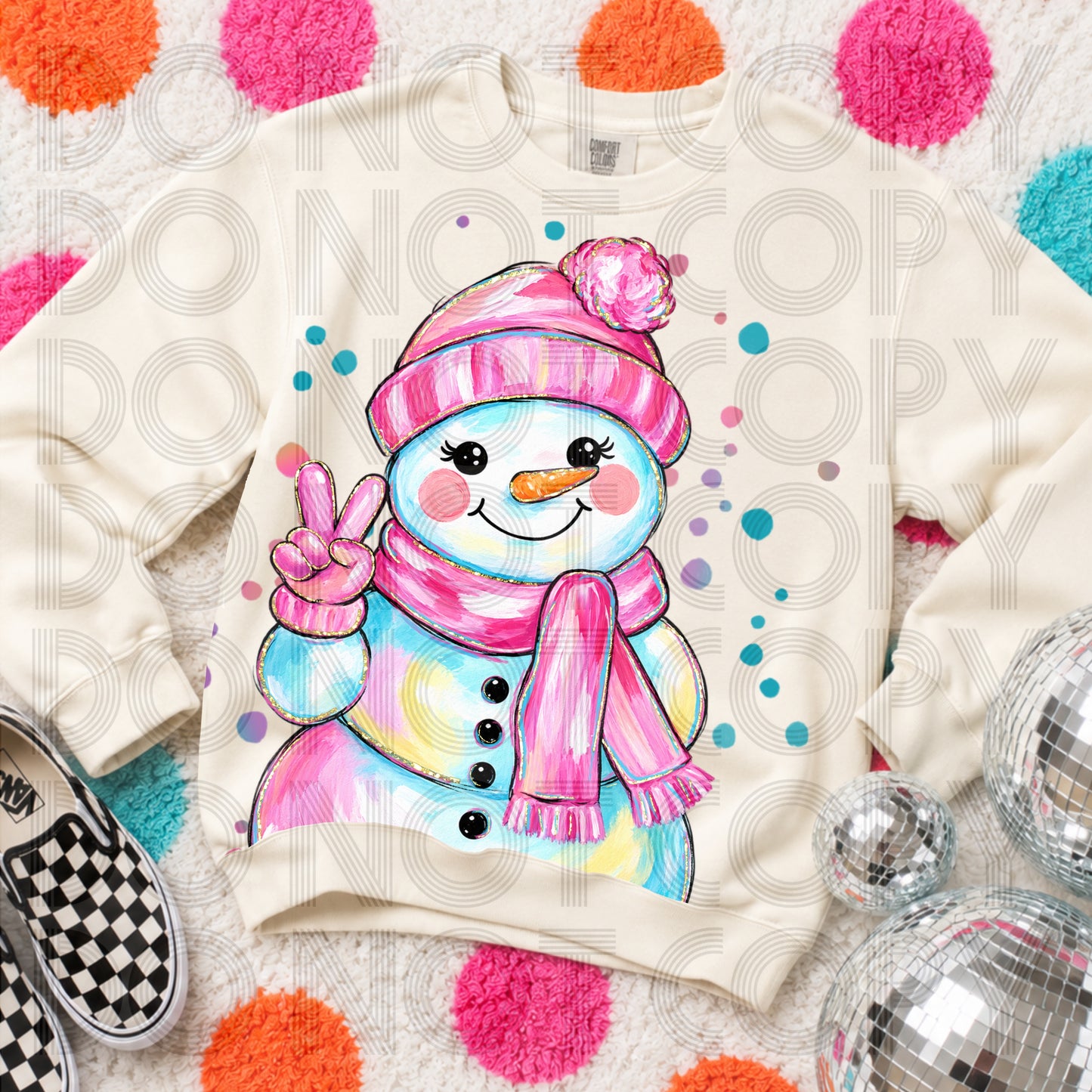 Delulu Snowman Let It Snow (Words/No Words) 09476