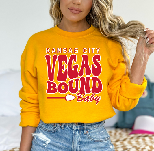 KC Vegas Bound Baby DTF Transfer 05459