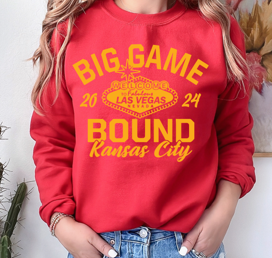 KC Big Game Bound DTF Transfer 05460