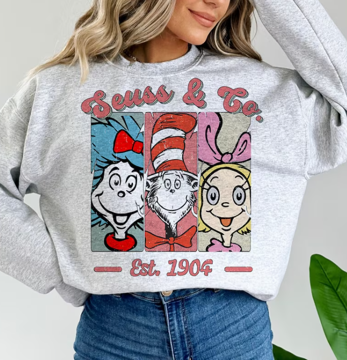 Seuss and Co DTF Transfer 05387