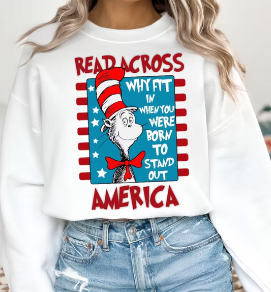 Read Across America DTF Transfer 05396