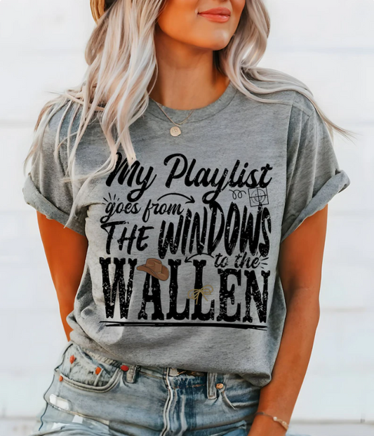 My Playlist Goes from the Windows to the Wallen 05121