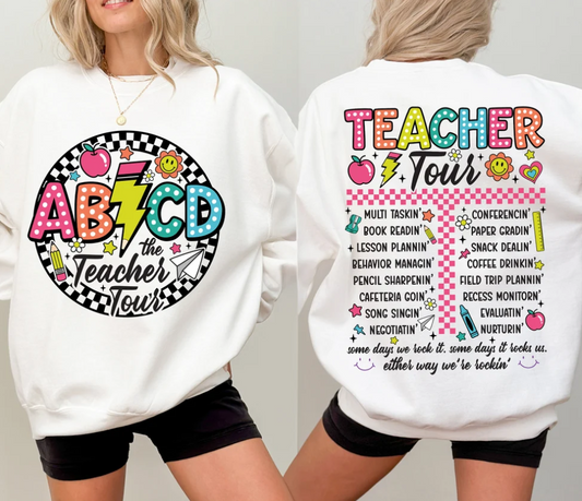 ABCD Teacher Tour BACK ONLY 04952