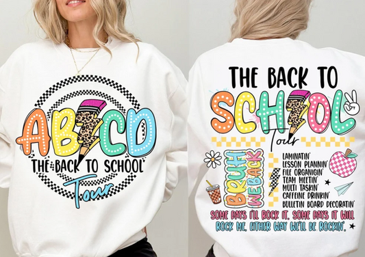 ABCD The Back To School Tour BACK ONLY 04951