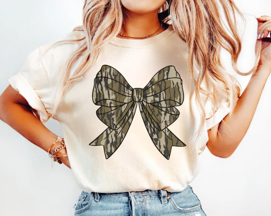 Camo Coquette Bow 04760