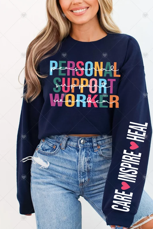 Personal Support Worker Care Inspire Heal (Sleeves Sold Separately) 04077