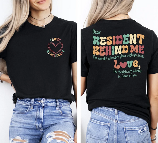 Dear Residents Behind Me (POCKED INCLUDED) 04078