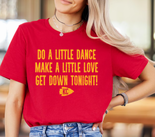 Do A Little Dance Make a Little Love Get Down Tonight Yellow 03362