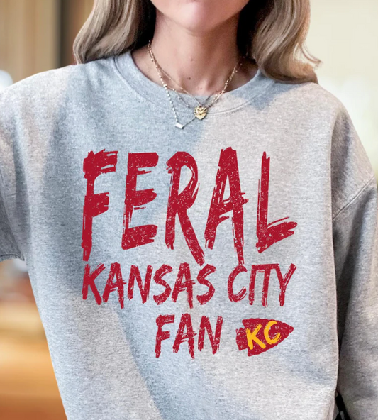Feral Kansas City Fan Red 03360
