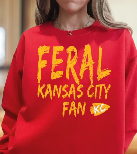 Feral Kansas City Fan Yellow 03359