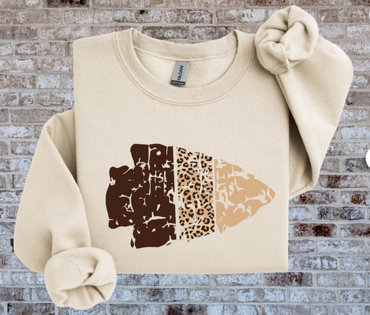 Neutral Leopard Arrowhead Chiefs 03355