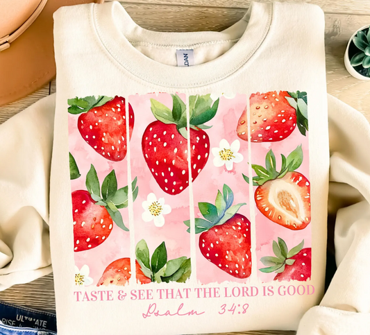 Taste and See That the Lord Is Good 02403