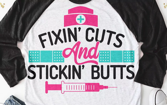 Fixin Cuts and Stickin Butts 02107