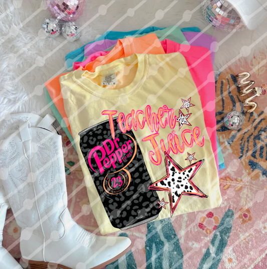 Teacher Juice Dr. Pepper 01757