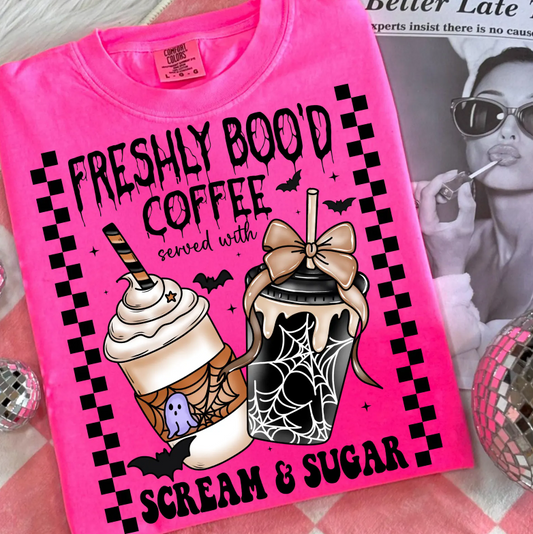 Freshly Boo'd Coffee Scream and Sugar V2 01508